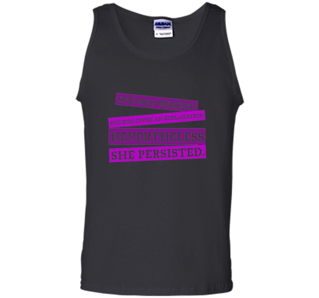 Nevertheless She Persisted T shirt for Feminists