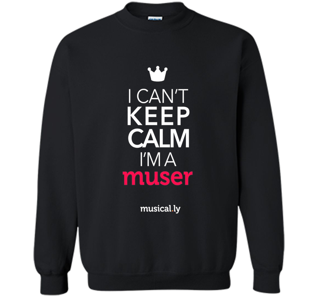musical.ly keep calm classic T-Shirt (Fitted Cut)