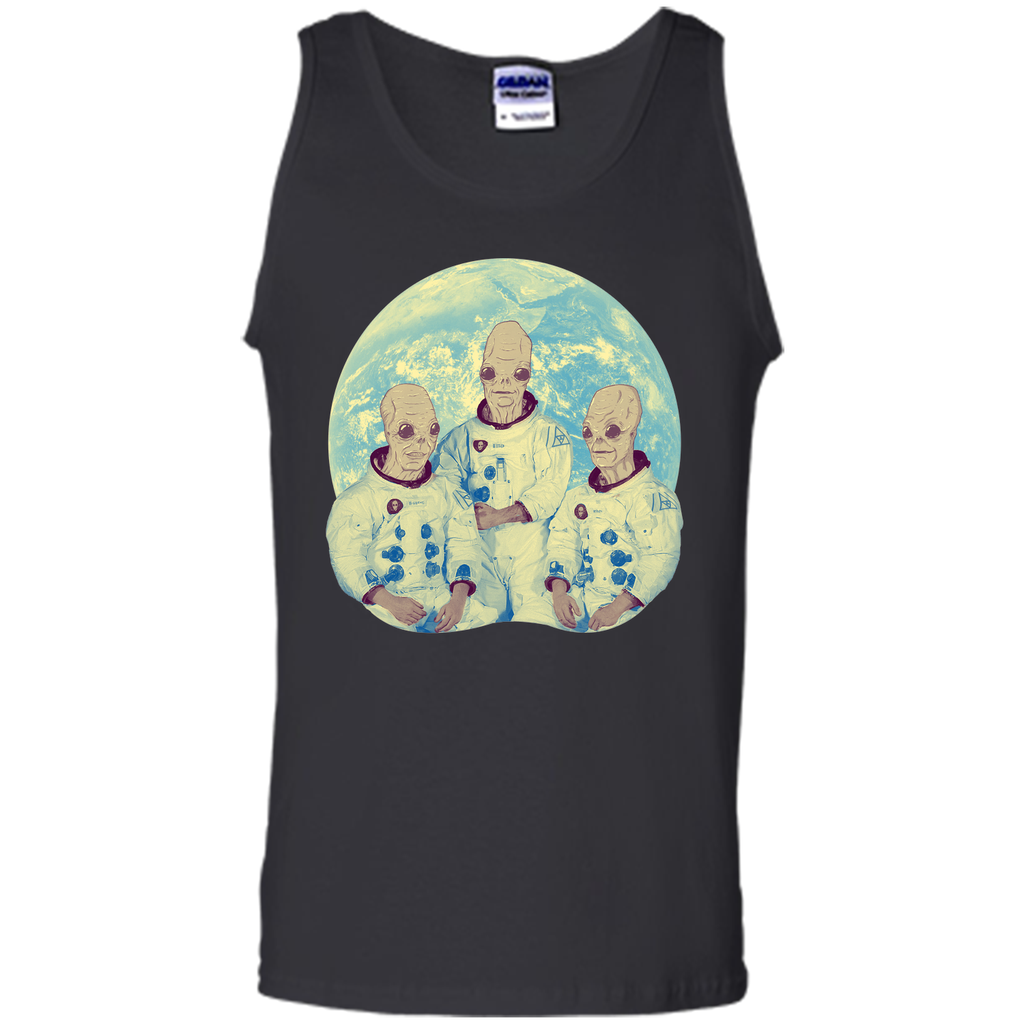 Earth Landing-Cartoon graphic T-Shirt