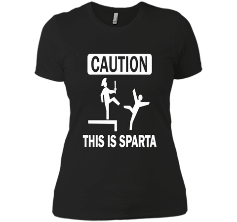 Caution This Is Sparta Funny T-Shirt