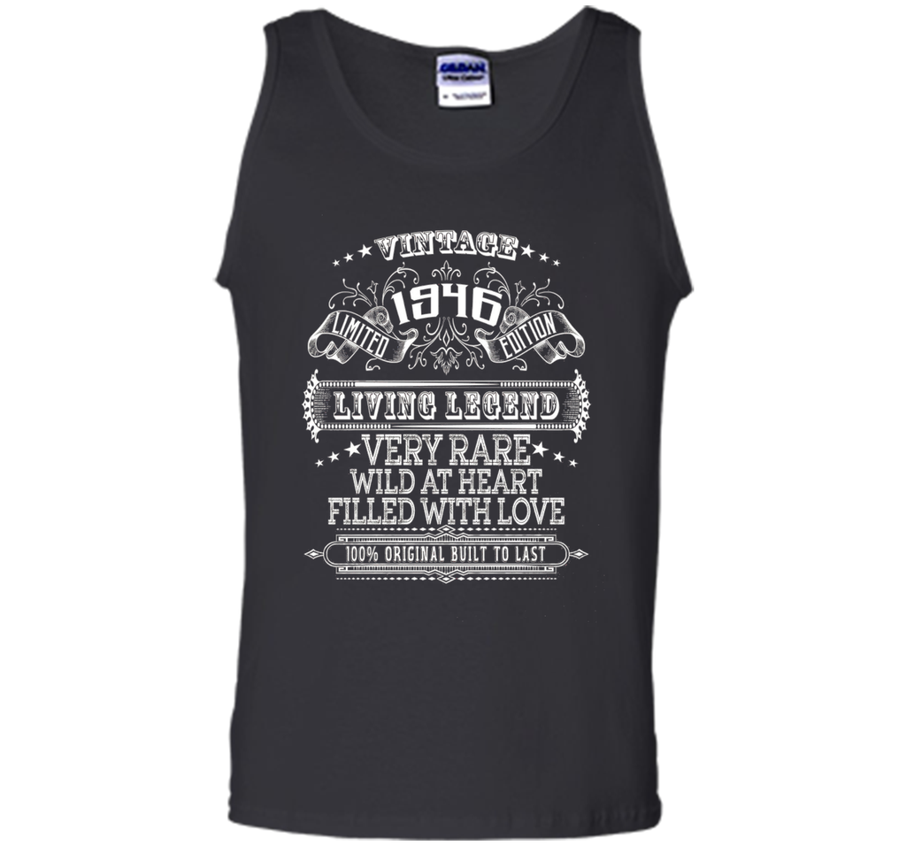 Vintage 1946 70 Years Old 70th Birthday Gift Idea Tee Shirt
