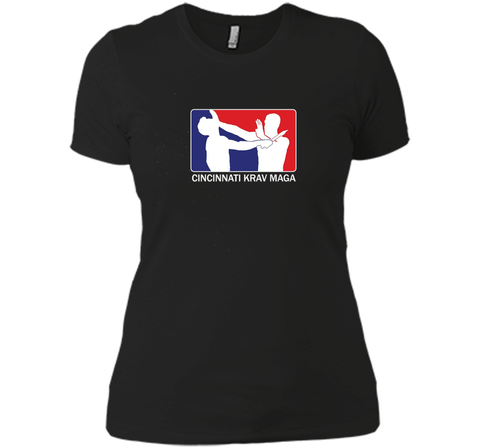 Cincinnati Krav Maga Red and Blue Logo T-Shirt