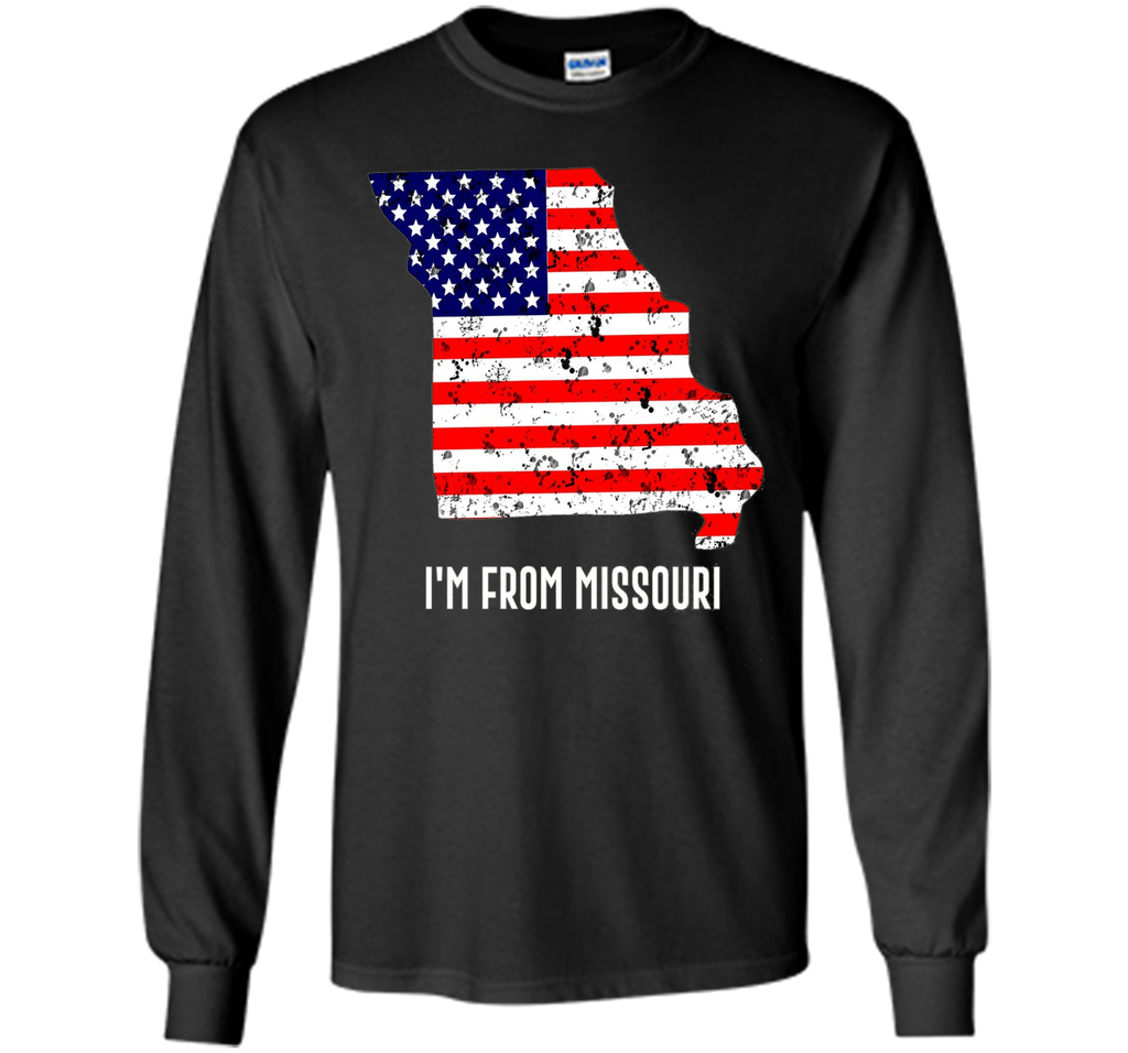 Proud of Missouri-US flag Independence day Tshirt