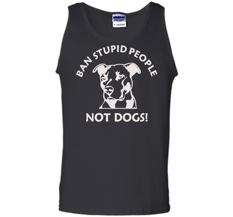 Ban Stupid People Not Dogs Pit Bull t-shirt (pit bull shirt)