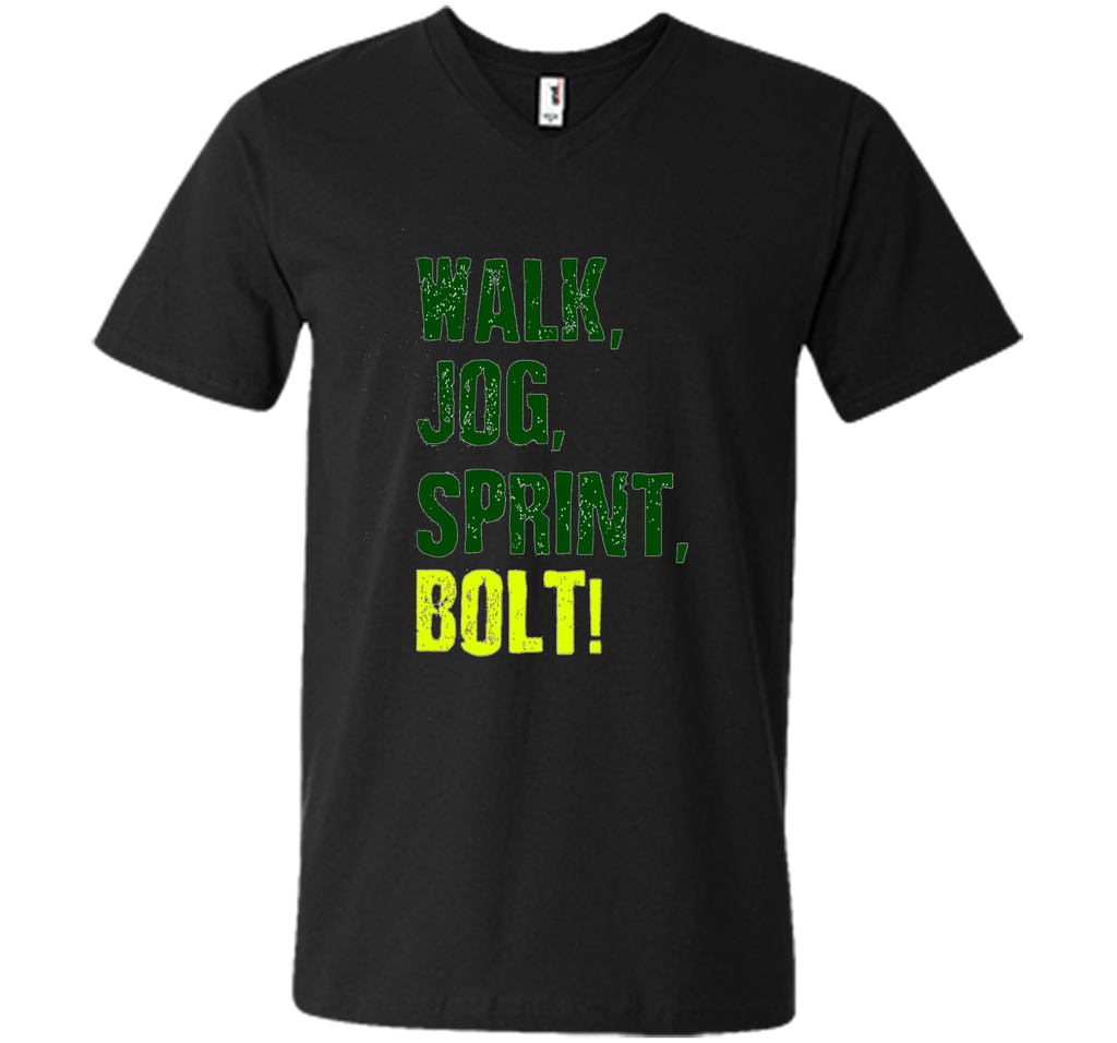 Walk, Jog, Sprint, BOLT! T-shirt