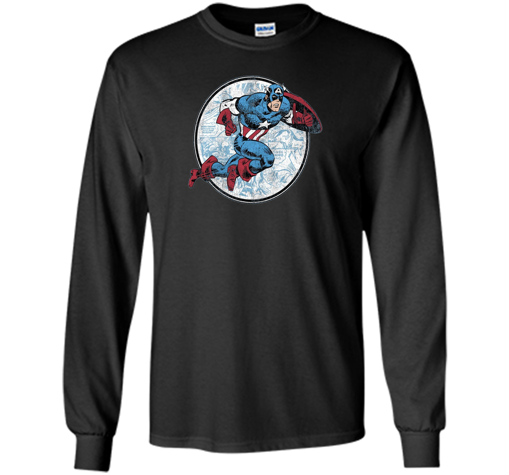 Captain America Battle Graphic T-Shirt