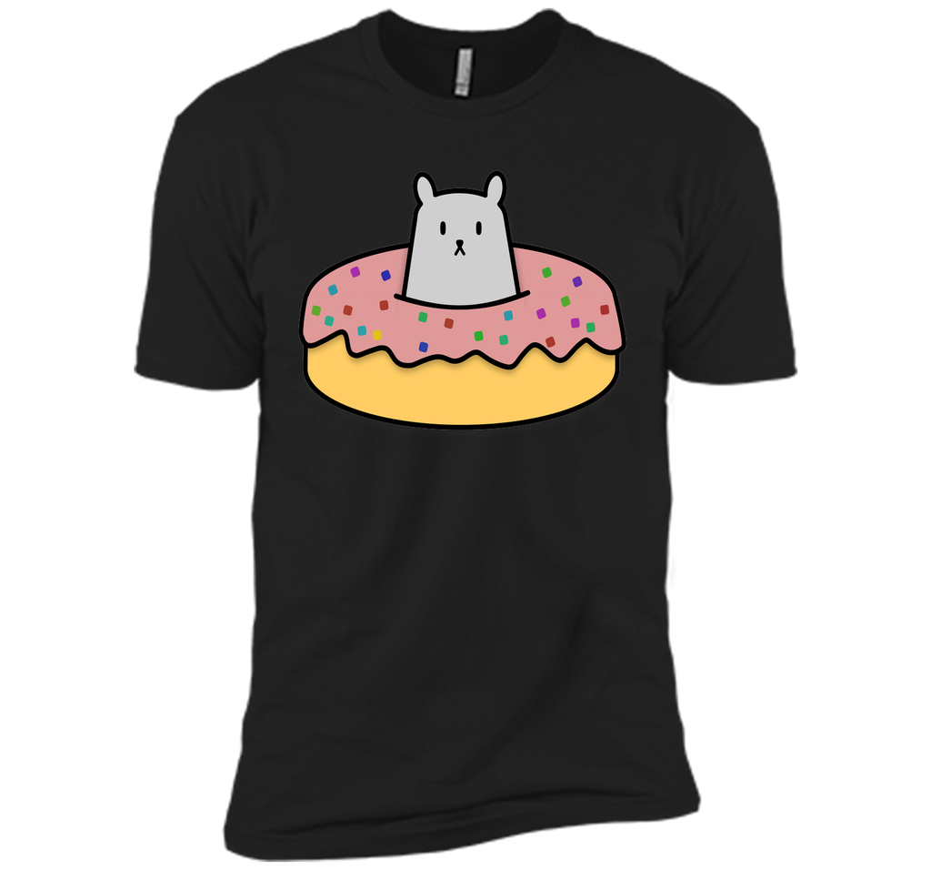 Donut T-Shirt With A Cute Creature T-Shirt