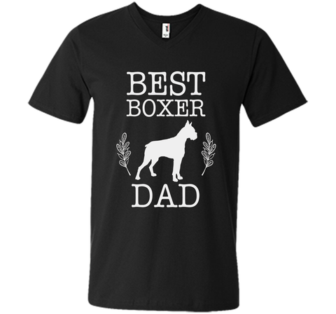 Best Boxer Dad Shirt Father's Day Gift for Dog Lover