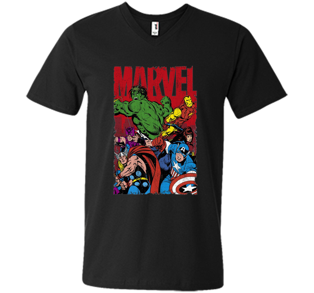 Avengers Team Graphic T-Shirt