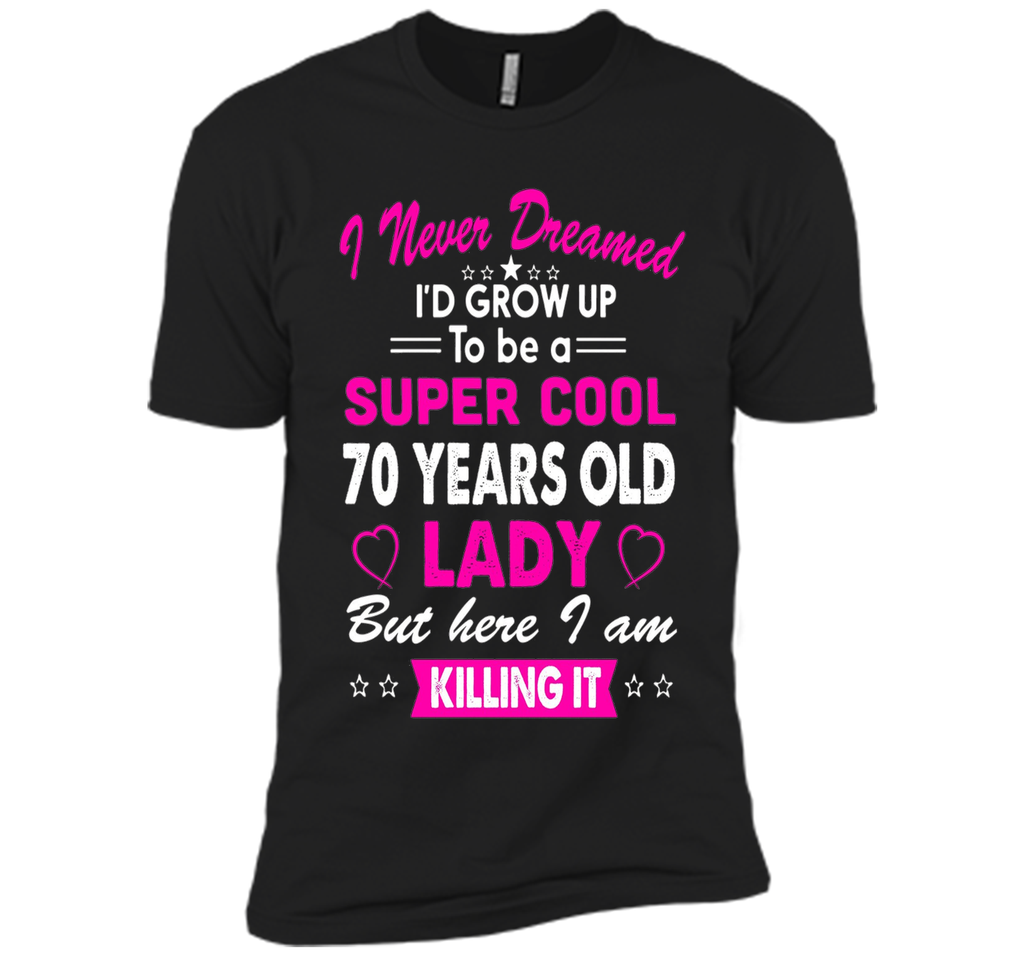 70 Years Old Women's T-Shirt Birthday Gift Born in 1946