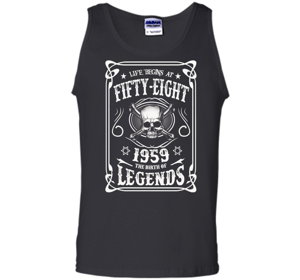Life begins at 58 - 1959 - the birth of legends (v.2017) cool shirt