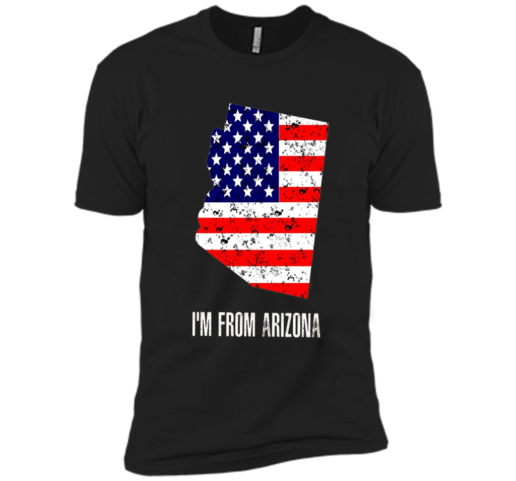 Proud of Arizona USA flag Independence day TShirt