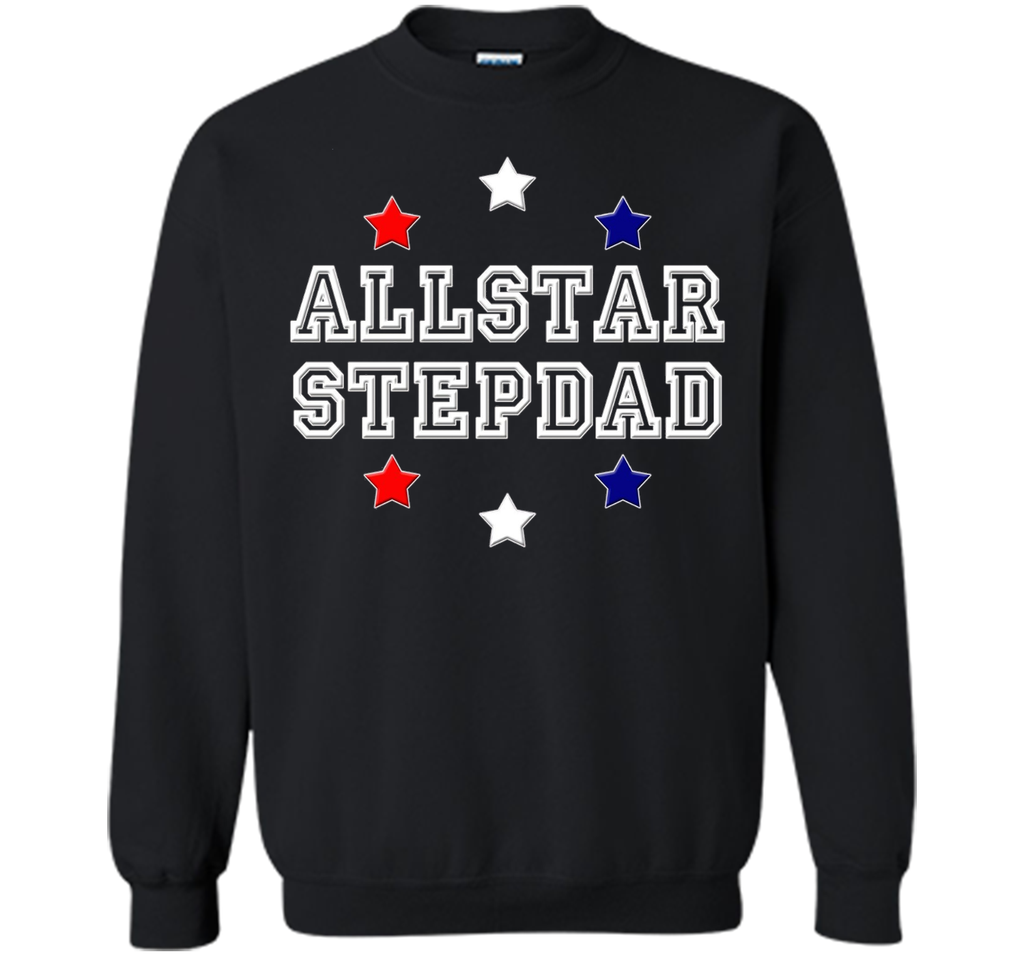 Allstar Stepdad Funny Father's Day Holiday or Gift T-Shirt