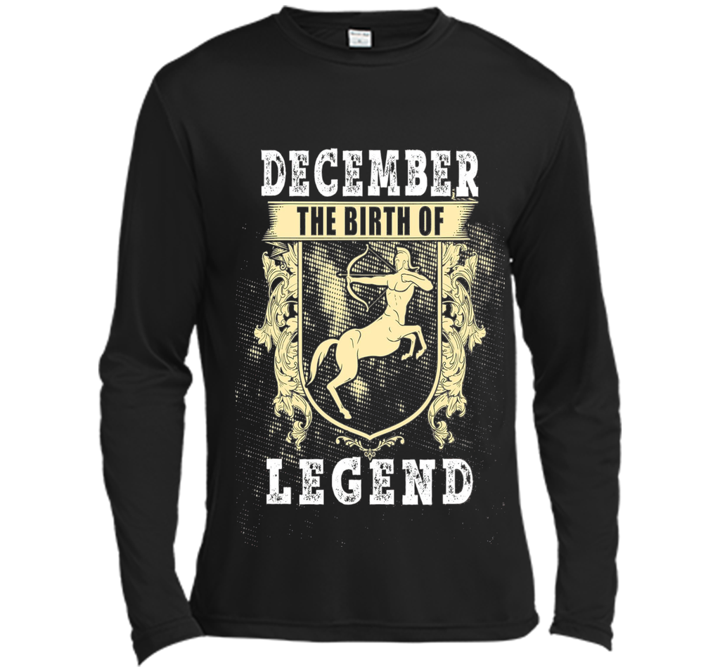 December The Birth Of Legends Shirt - Sagittarius Zodiac