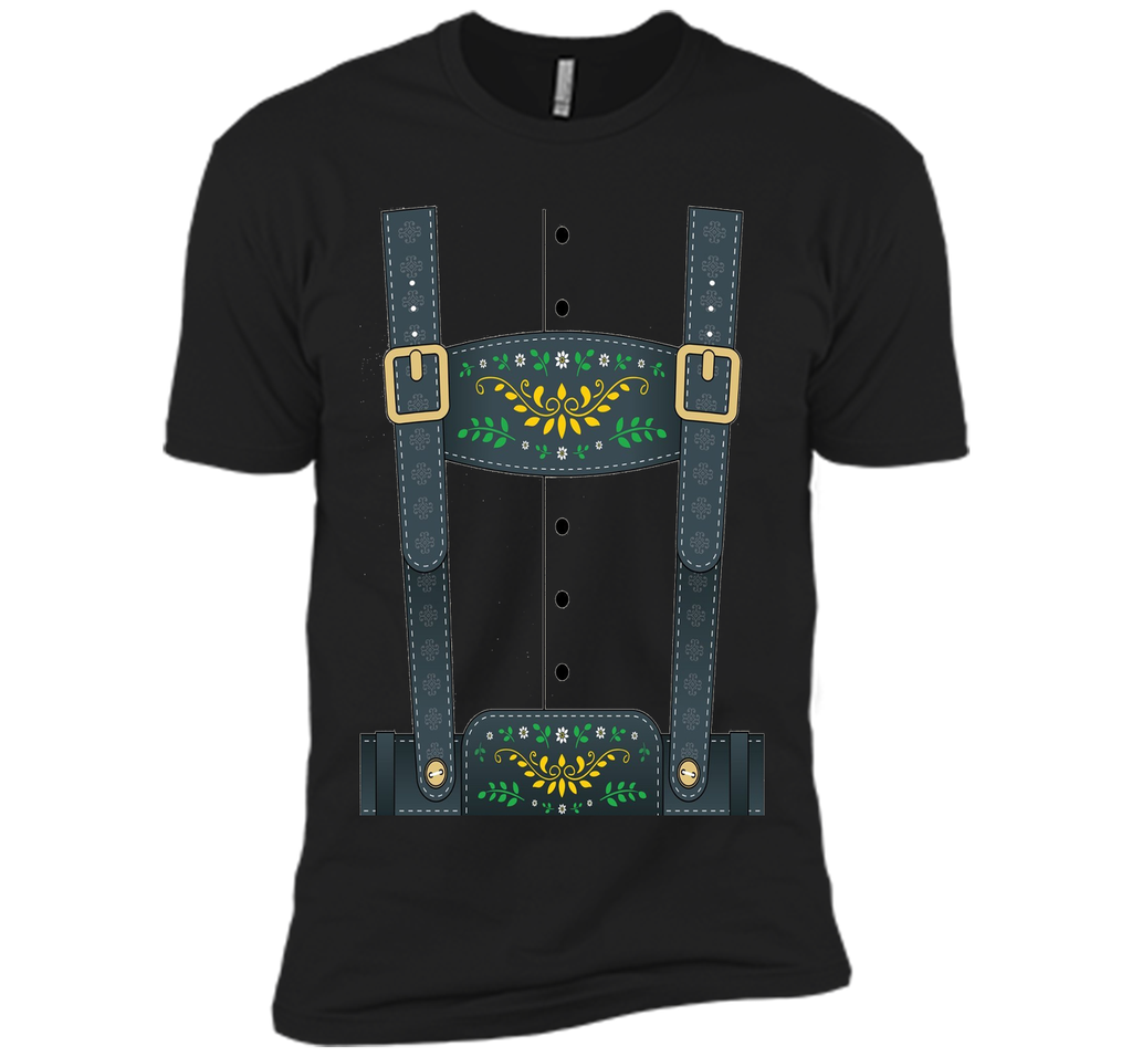 Lederhosen Oktoberfest T-Shirt or Halloween Costume