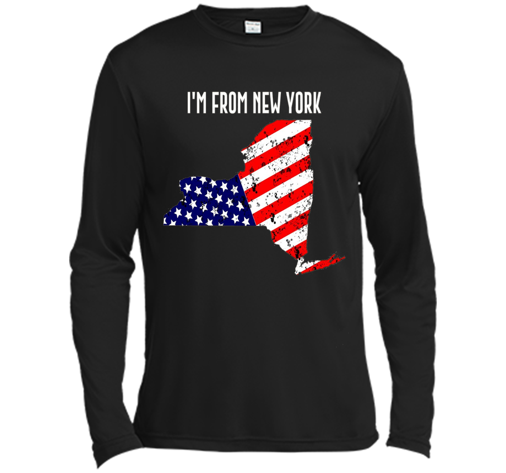 Proud of New York  USA flag Independence day Tshirt