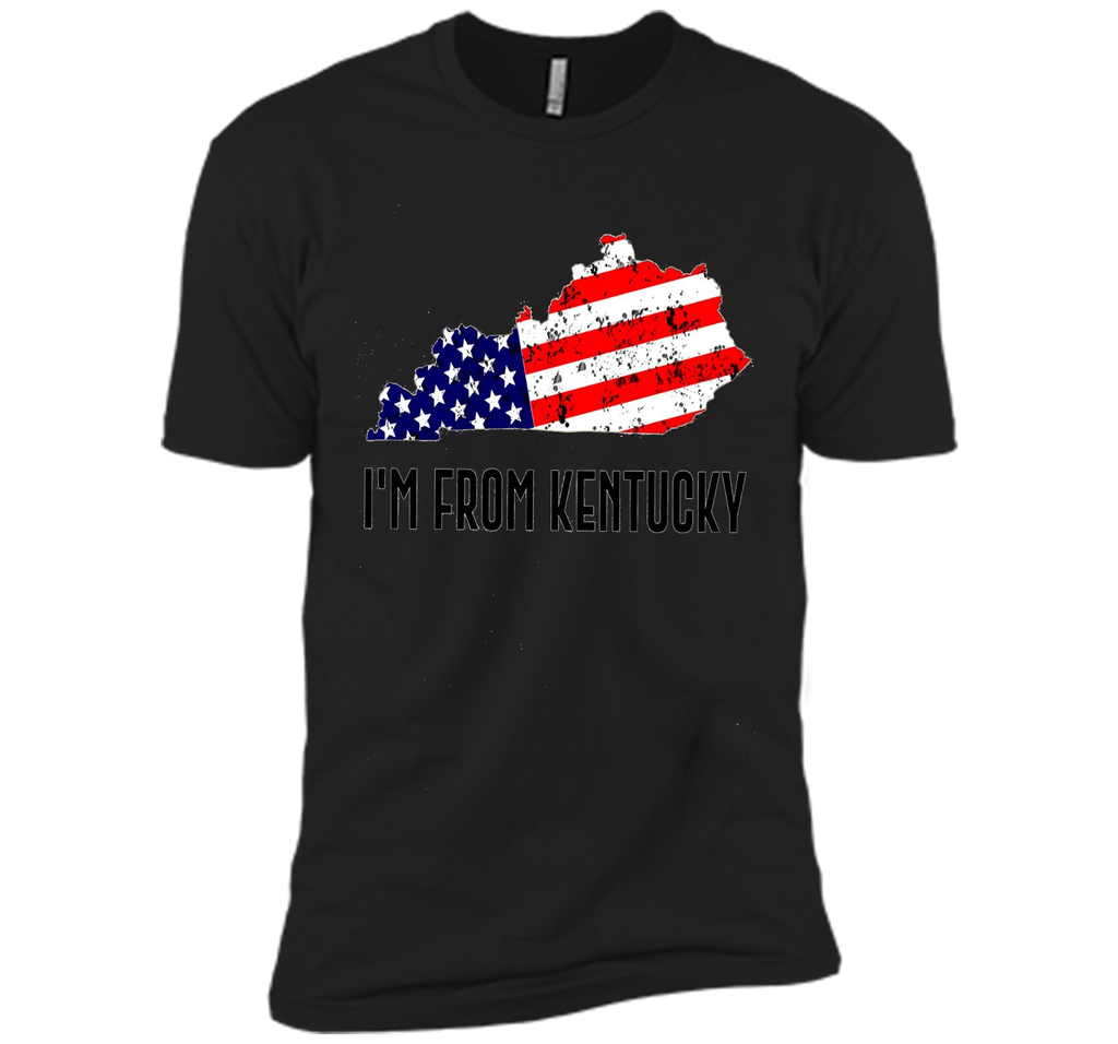 Proud of Kentucky USA flag Independence day Tshirt