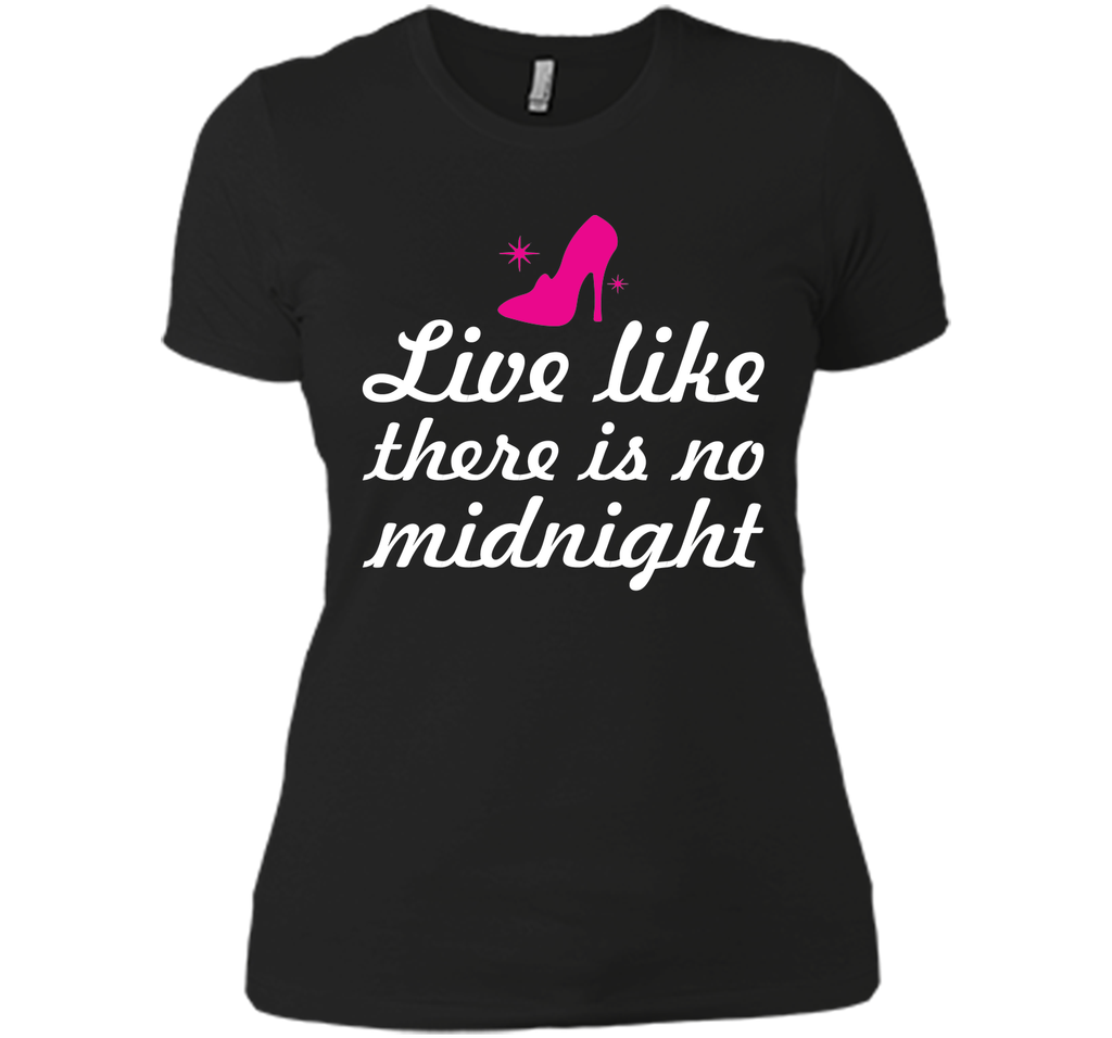 Live Like There is No Midnight Graphic Shoe T-shirt T-Shirt