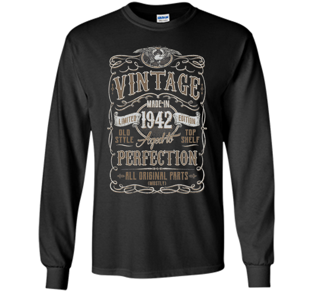 Vintage Made In 1942 Birthday Gift Idea T Shirt