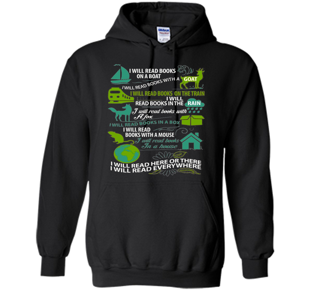 Read Books Shirt - I Will Read Books On A Boat, I Will ...