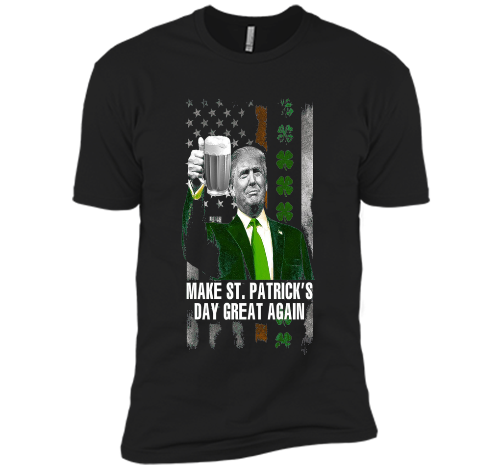 Make St patricks day great again Trump Shirt