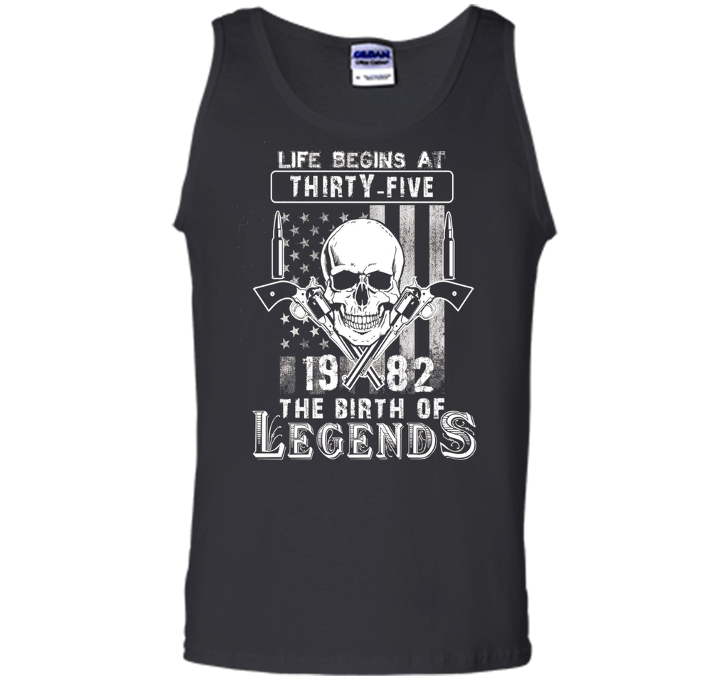 Life Begins At Thirty Five The Birth Of Legends cool shirt