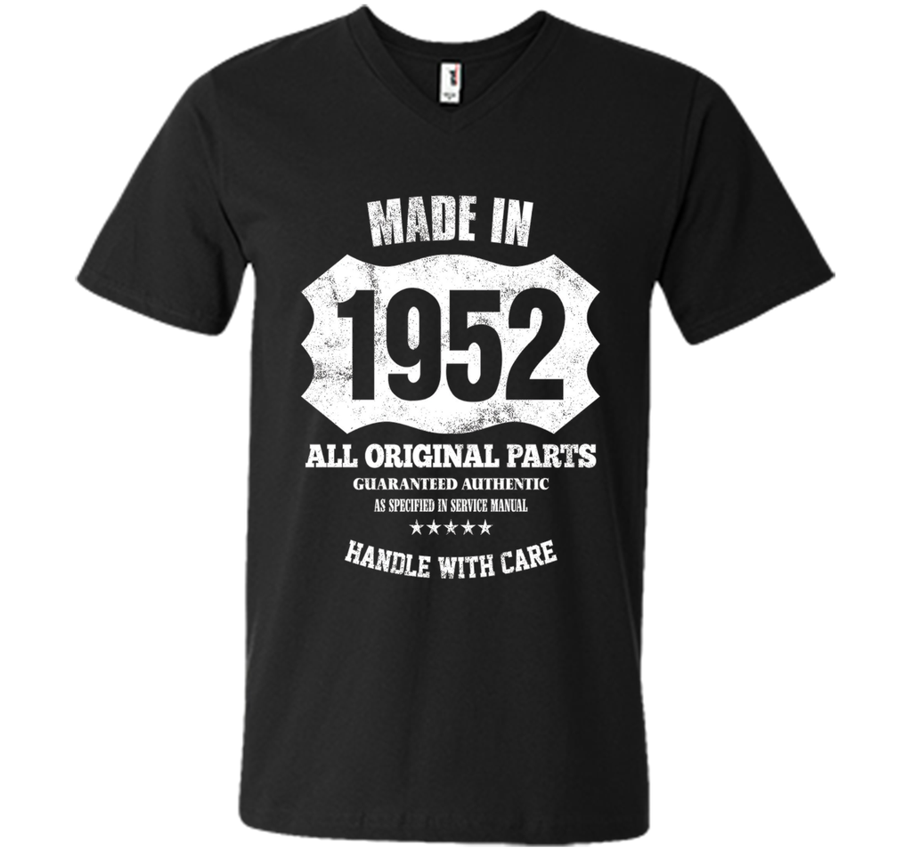 Made 1952 Original Parts 65th Birthday 65 Years Old T-Shirt