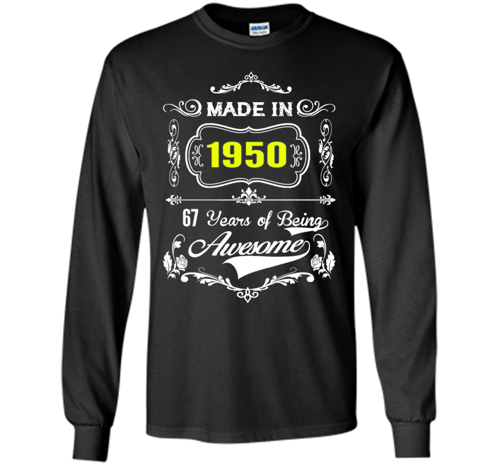 Made in 1950 Tshirt 67th Birthday 67 Years Gift