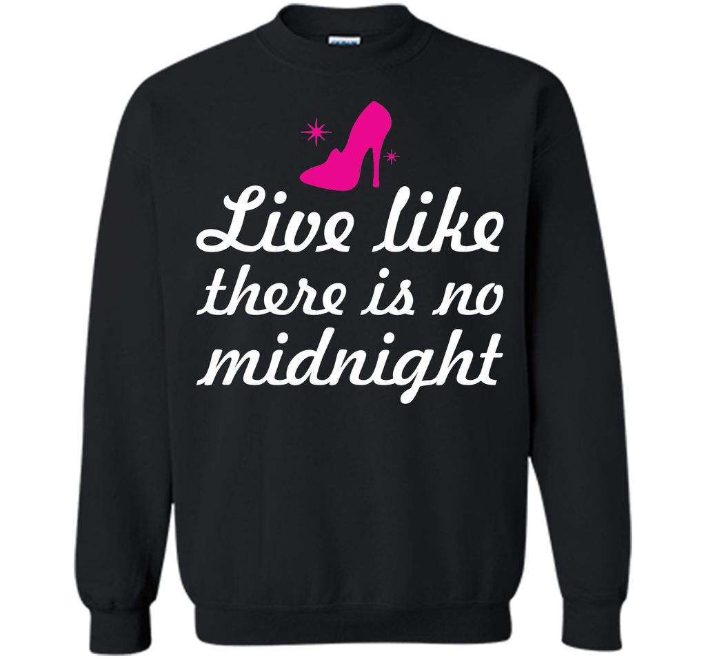 Live Like There is No Midnight Graphic Shoe T-shirt T-Shirt