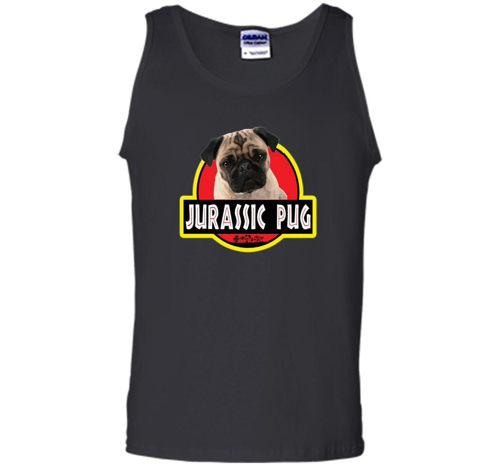 Jurassic Pug Funny Dog T- Shirt