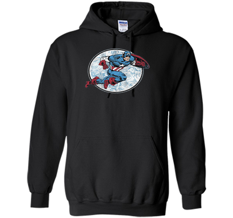 Captain America Battle Graphic T-Shirt
