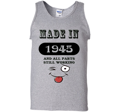 71th Birthday Gift Made in 1945 Funny Ladies Gentlemans T-Sh