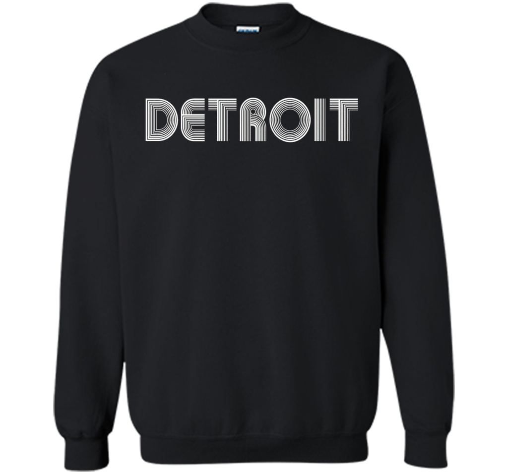 Detroit Michigan Retro - Motor City, Midwest T-Shirt