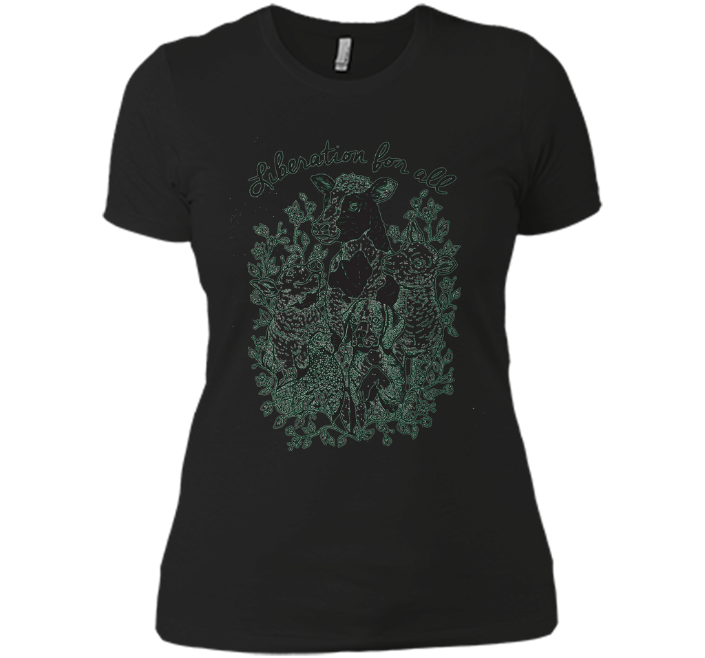 Liberation for all shirt - Vegan shirt