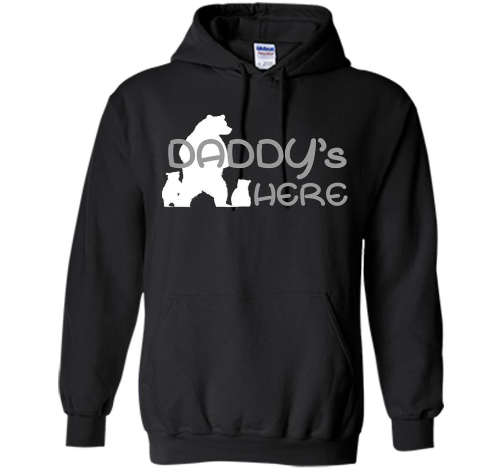 Mens Daddy's Here T-shirt Gift Father's Day