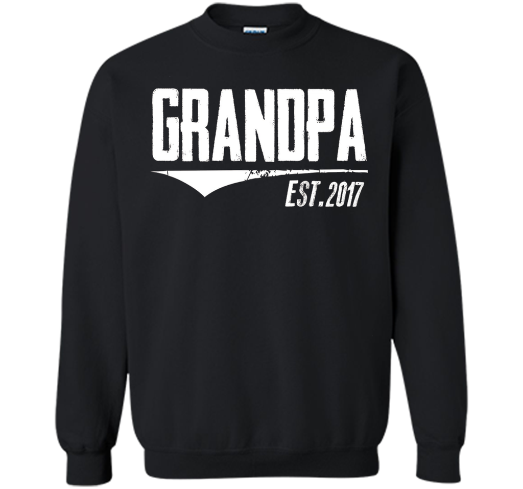 Men's Grandpa Est 2017 Shirt New Grandpa Gifts first father's Day