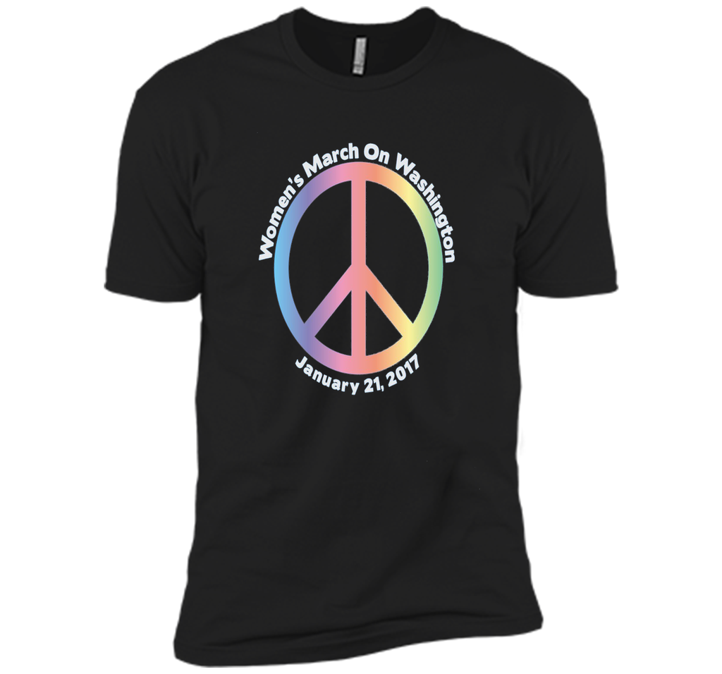 Support The Women's March On Washington, DC Peace Sign Shirt