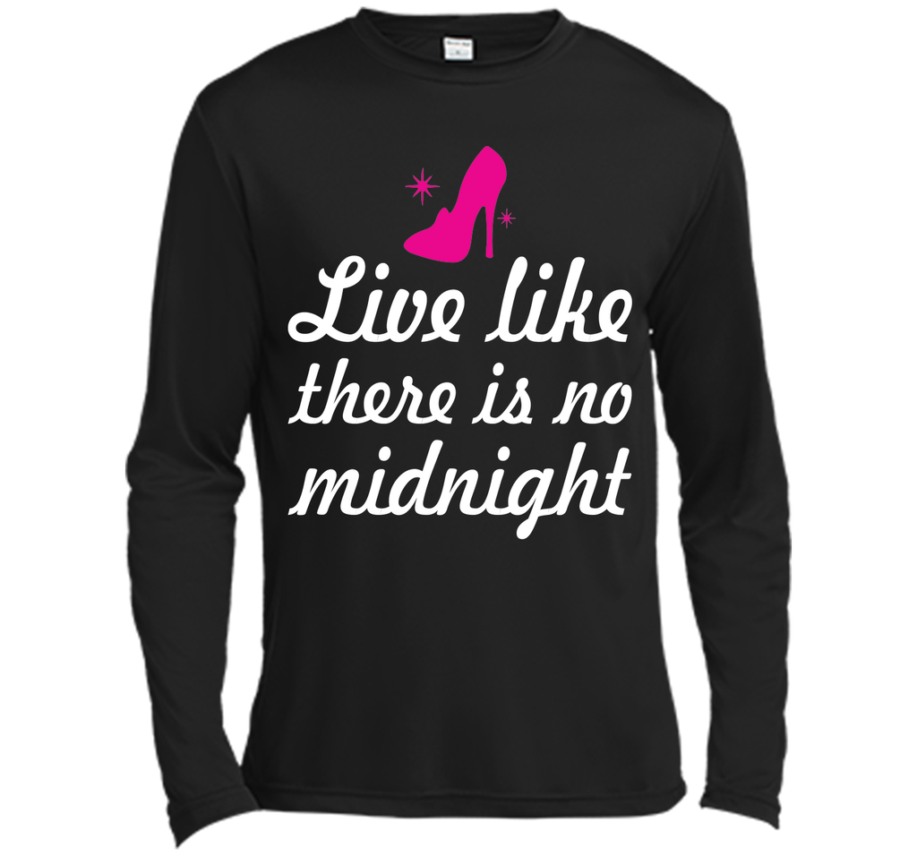 Live Like There is No Midnight Graphic Shoe T-shirt T-Shirt