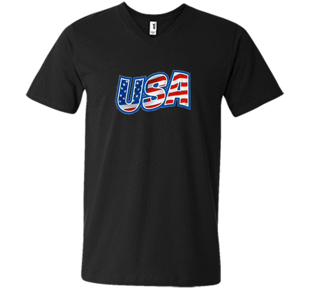 USA American Flag - Independence Day 4th of July T-shirt