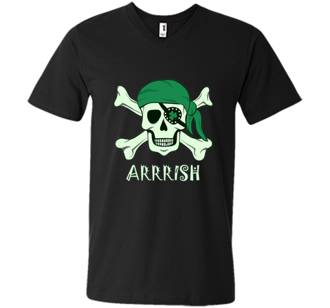 Arrish Irish Pirate St Patricks Day Shirt- Funny Irish Shirt