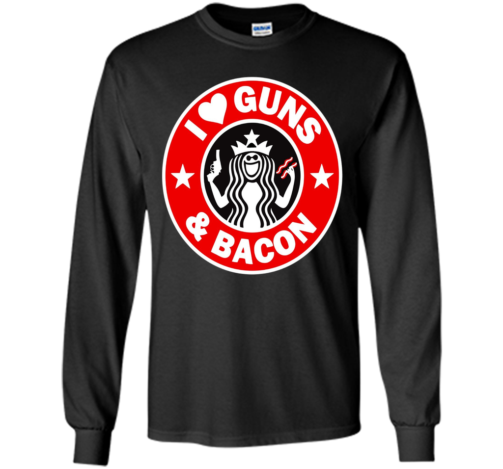 I Love Guns And Bacon T-Shirt