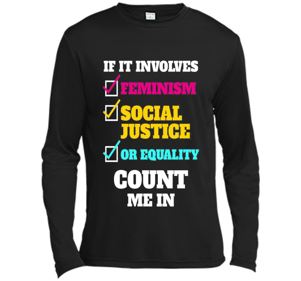 Funny Feminism Equality T-shirt Feminist Girl Power Gift shirt