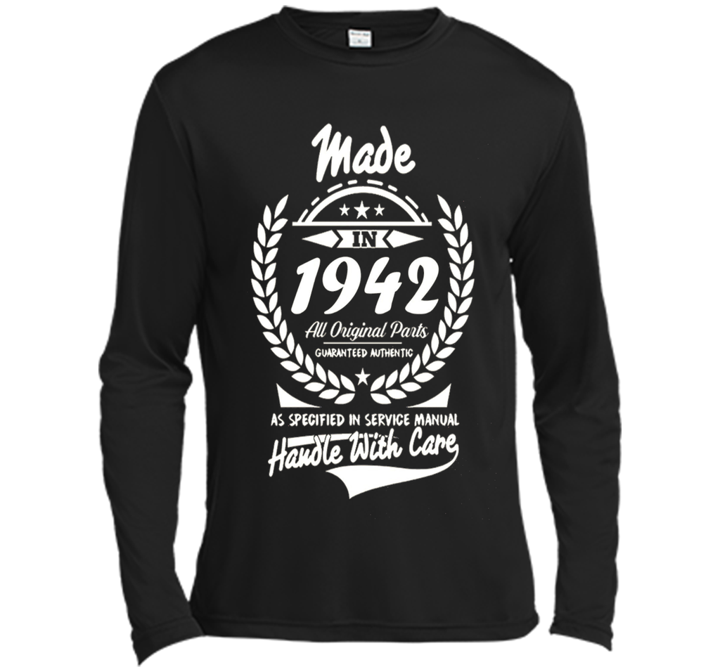 Made in 1942 tshirt 75th Birthday gift Tshirt
