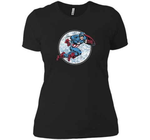 Captain America Battle Graphic T-Shirt