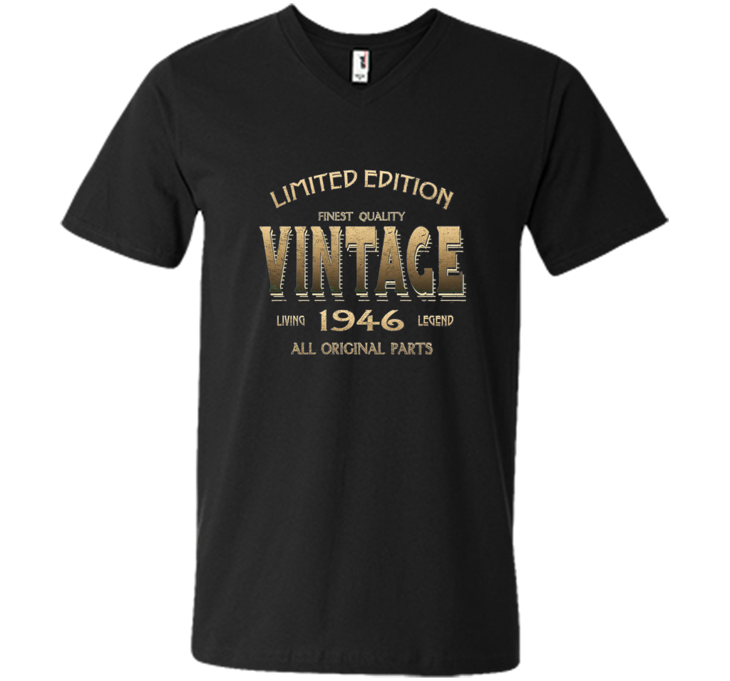 Men's 1946 T-shirt 71st Birthday Gift 71 Year Old B-day Present