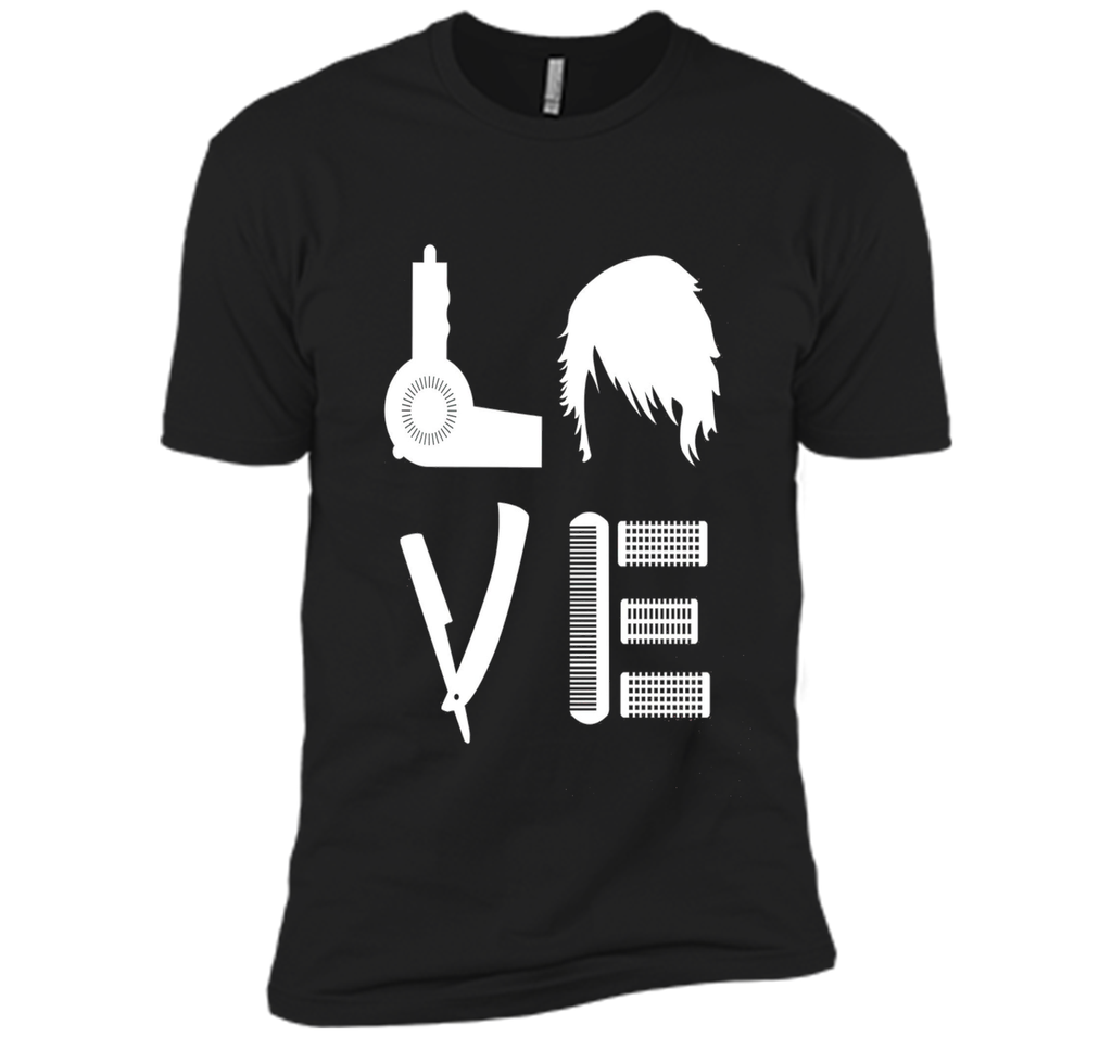 Love With Hairdressing Stuff - Hair Stylist T Shirt Gift