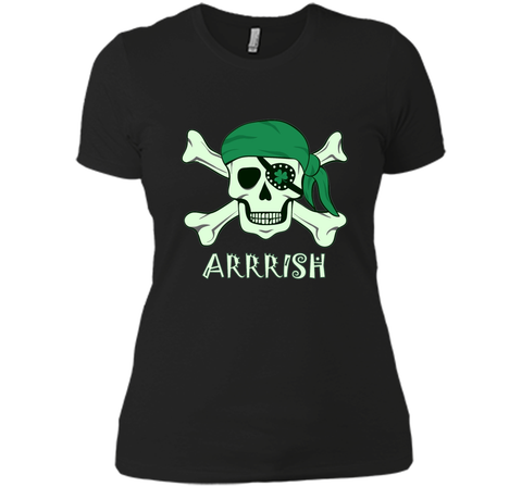 Arrish Irish Pirate St Patricks Day Shirt- Funny Irish Shirt