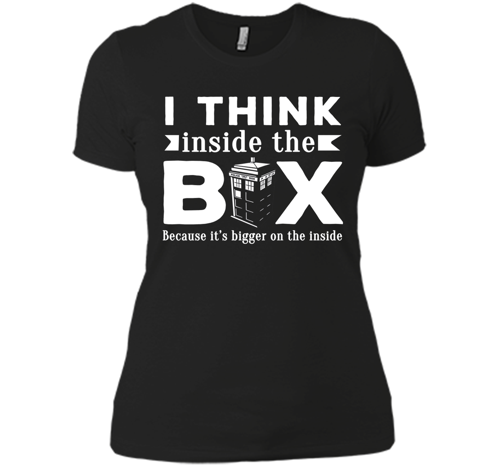 I think inside the box doctor who tardis T-Shirt