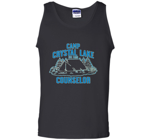 Camp Crystal Lake Counselor Tee Funny Halloween T-Shirt