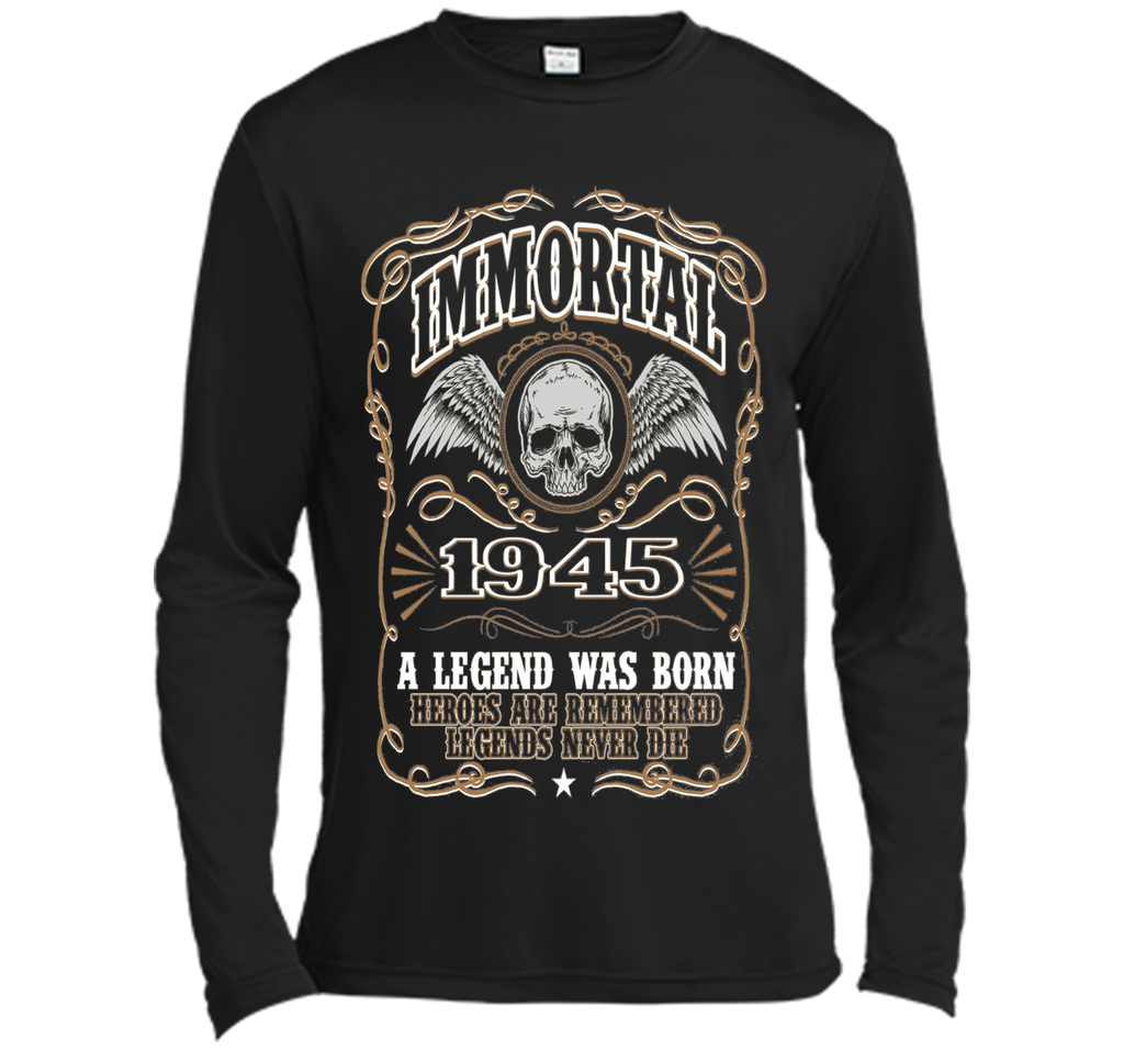 Immortal 1945 T-Shirt. 71st Birthday Gift For Men.